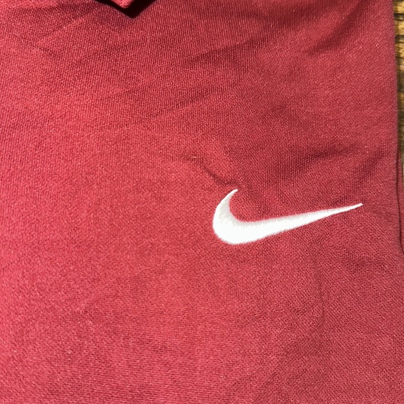 NIKE Dri-Fit Golf Polo Sunday Red Men’s XL Shirt - Picture 2 of 4